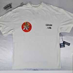 White Civil Regime X Looney Tunes shirt